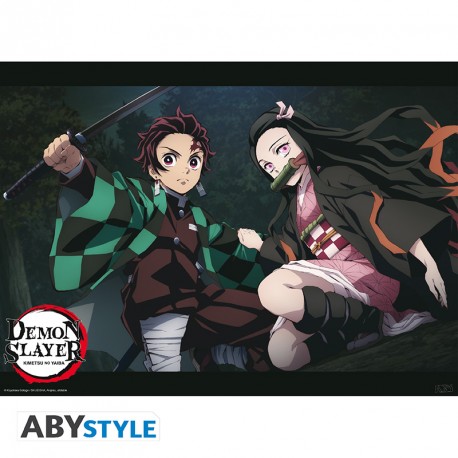 Gadget – Tazza - ABYStyle – Demon Slayer - Zenitsu & Inosuke